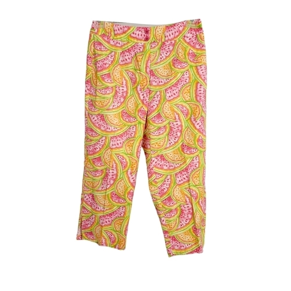 Vintage Talbots Watermelon Crop Pants